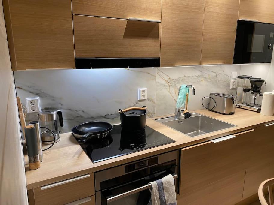 Levi Diamonds Luxury Ski-in&out &private Jacuzzi Apartment Sirkka